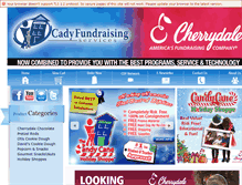 Tablet Screenshot of cadyfundraising.com